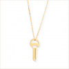 collier clé or recyclé 18 carats aupiho joaillerie collier clé or recyclé 18 carats aupiho joaillerie