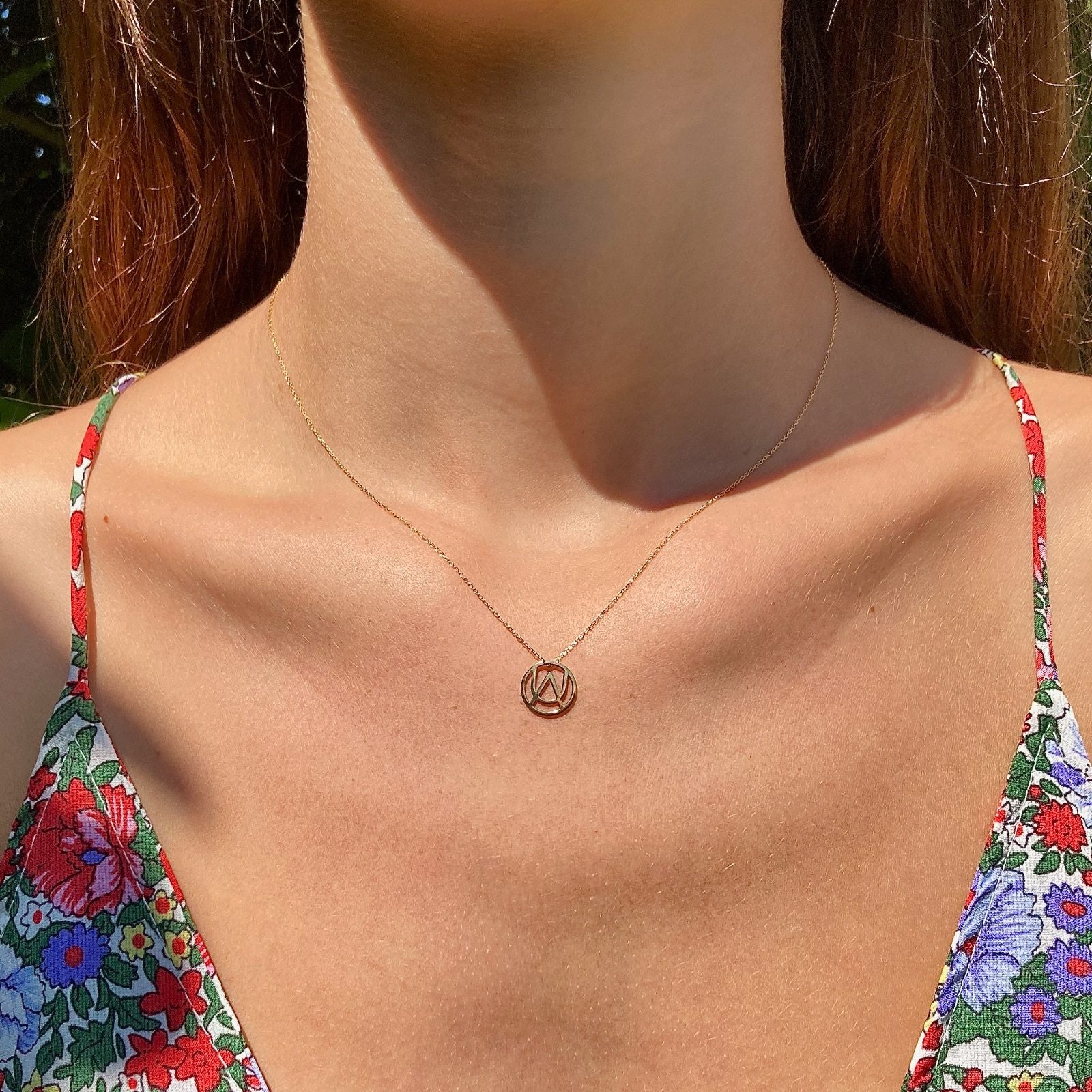 collier or jaune or recyclé 18 carats aupiho joaillerie