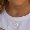 necklace medal star 18 carat yellow gold celeste aupiho jewelry necklace medal star 18 carat yellow gold celeste aupiho jewelry