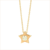 collier étoile or rose et diamant blanc or recyclé 18 carats aupiho joaillerie collier étoile or rose et diamant blanc or recyclé 18 carats aupiho joaillerie