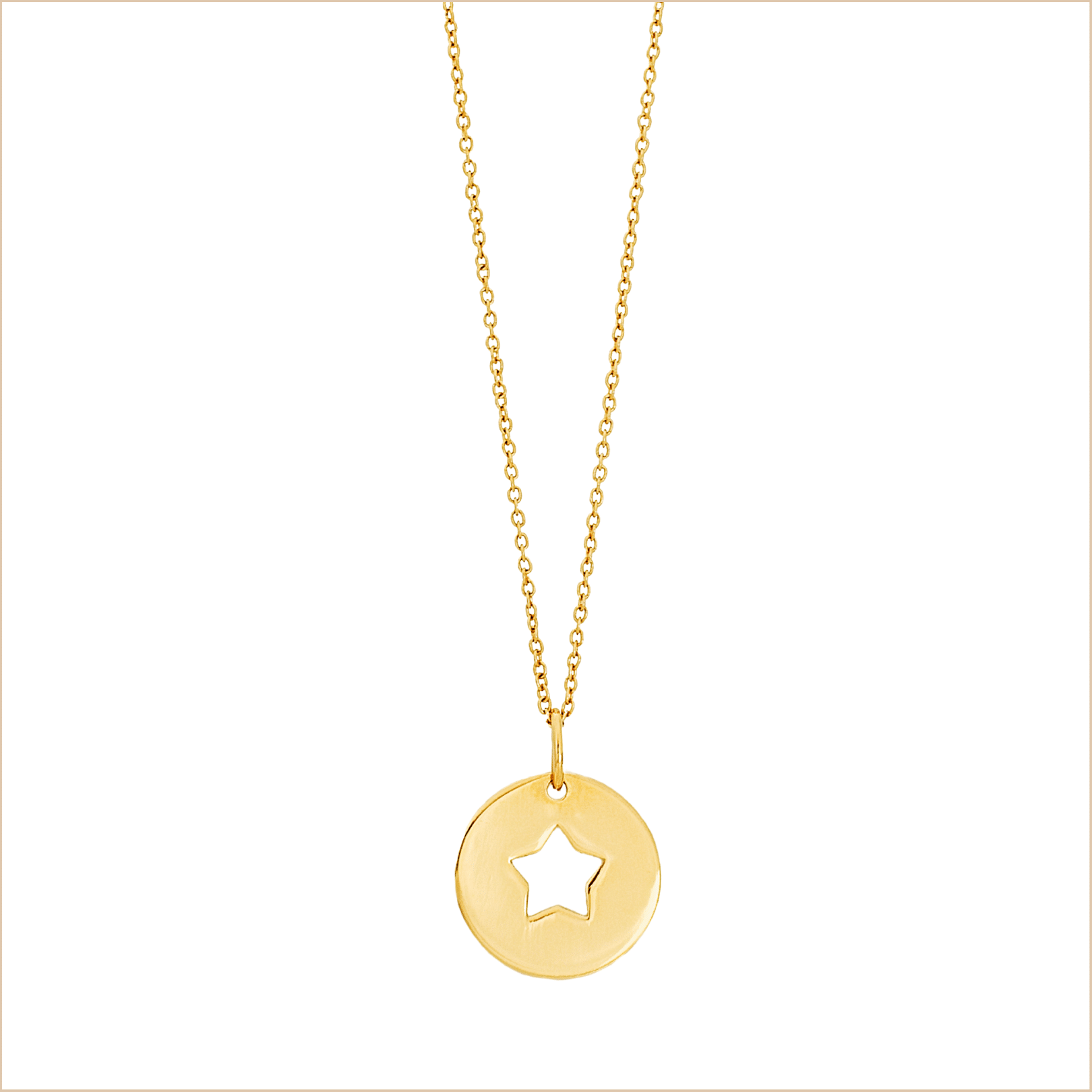 star medal necklace yellow gold 18k recycled gold aupiho jewellery star medal necklace yellow gold 18k recycled gold aupiho jewellery