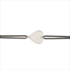 heart cord bracelet white gold 18 carat white diamond recycled aupiho jewellery heart cord bracelet white gold 18 carat white diamond recycled aupiho jewellery