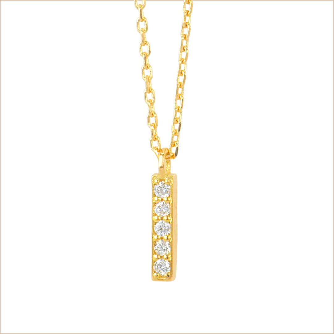 diamond barrette pendant necklace yellow gold white diamond 18k recycled aupiho jewellery diamond barrette pendant necklace yellow gold white diamond 18k recycled aupiho jewellery