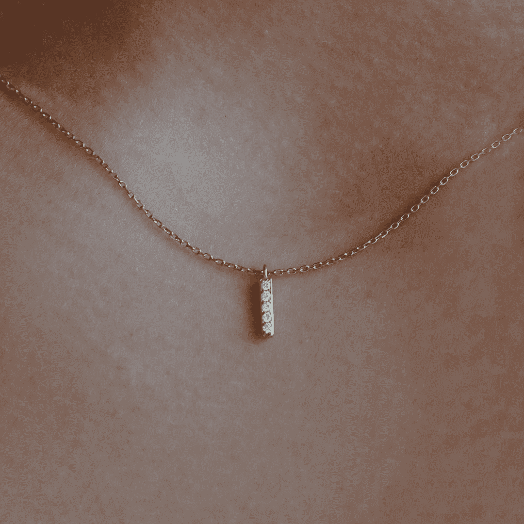 collier barrette or jaune et diamants blancs or recyclé 18 carats aupiho joaillerie collier barrette or jaune et diamants blancs or recyclé 18 carats aupiho joaillerie