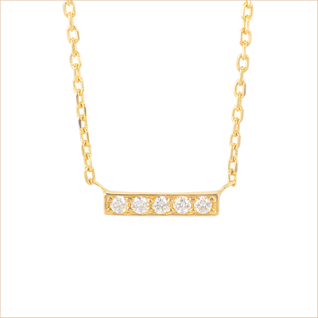 collier barrette or et diamants blancs or recyclé 18 carats jane aupiho joaillerie collier barrette or et diamants blancs or recyclé 18 carats jane aupiho joaillerie