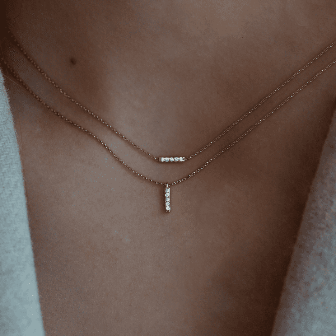 collier barrette or jaune et diamants blancs or recyclé 18 carats aupiho joaillerie collier barrette or jaune et diamants blancs or recyclé 18 carats aupiho joaillerie