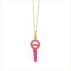 clé-sésame-pendentifrose-orjaune-18k-aupiho-joaillerie clé pendentif couleur rose or jaune 18 carats recyclé aupiho joaillerie