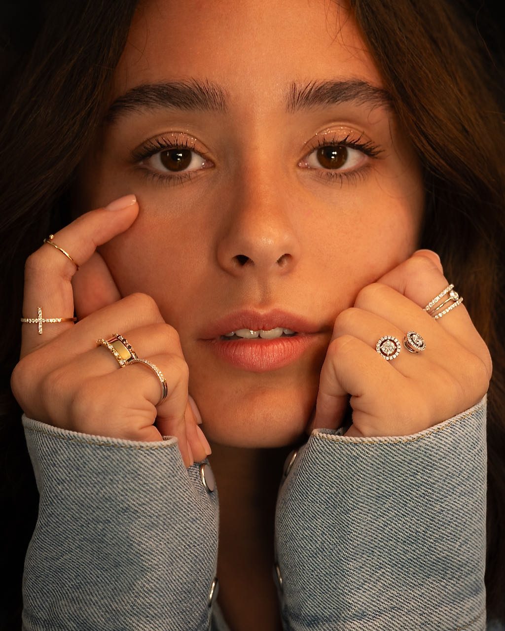 bague fiançailles mariage or blanc diamants blancs or recyclé 18 carats toi et moi aupiho joaillerie