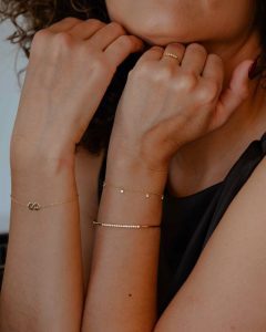 Bracelet jonc en or bracelet jonc en or