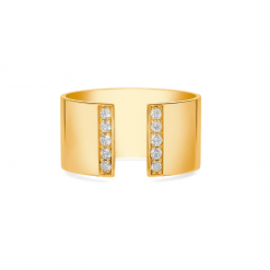 Nouveautés bijoux AUPIHO joaillerie bague-large-or-jaune-diamants-blancs-alexa-aupiho-joaillerie